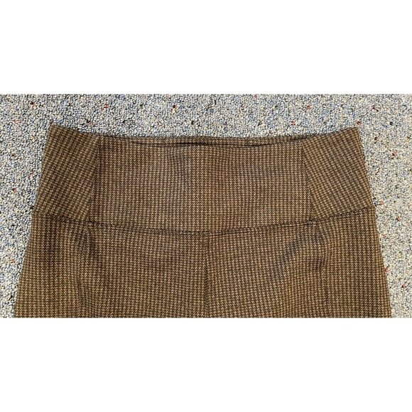 Athleta Delancey Houndstooth Tights Pants Black Brown Size Medium M - Picture 2 of 5